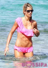 elena santarelli in bikini rosa con rouge 1f71
