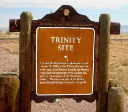 trinity site