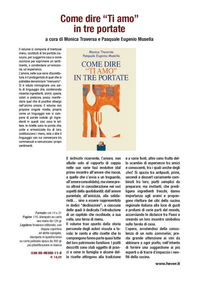 SCHEDA EDITORIALE HEVER
