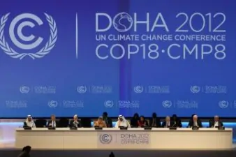 cop18 climate change talks doha qatar 26 11 2012
