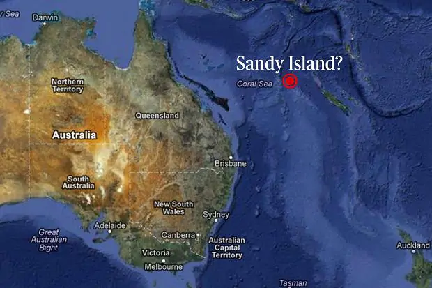 sandy island map 358521c1