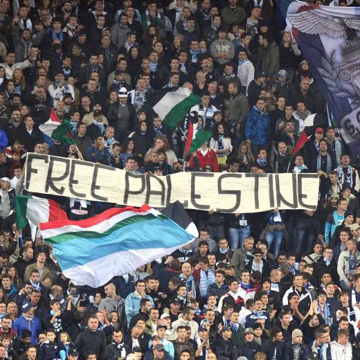 ultras lazio free palestina