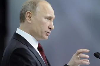 Il Presidente russo Vladimir Putin 638x425