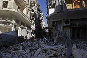 bombardamenti siria