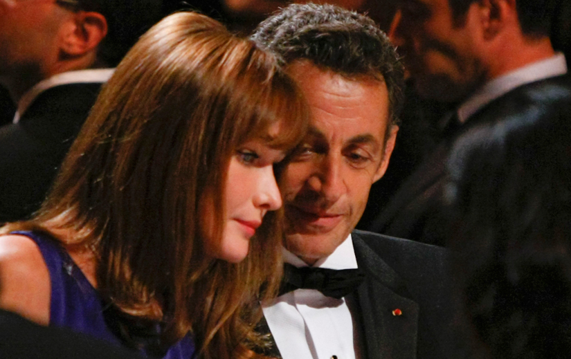 carla bruni et nicolas sarkozy 1
