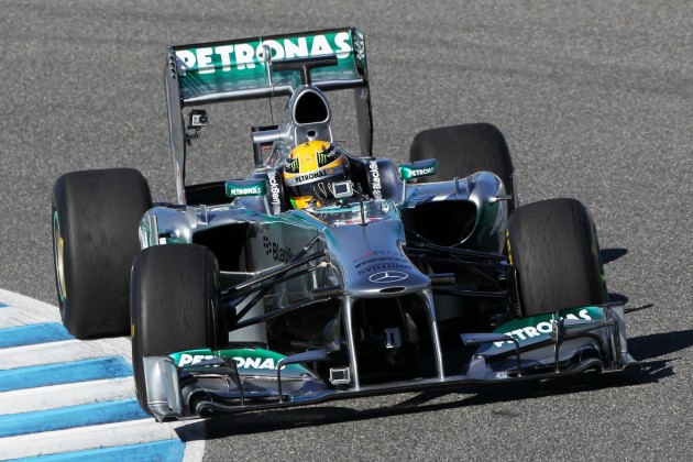 Mercedes Hamilton 2013