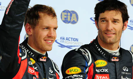 Vettel e webber