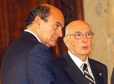 bersani napolitano