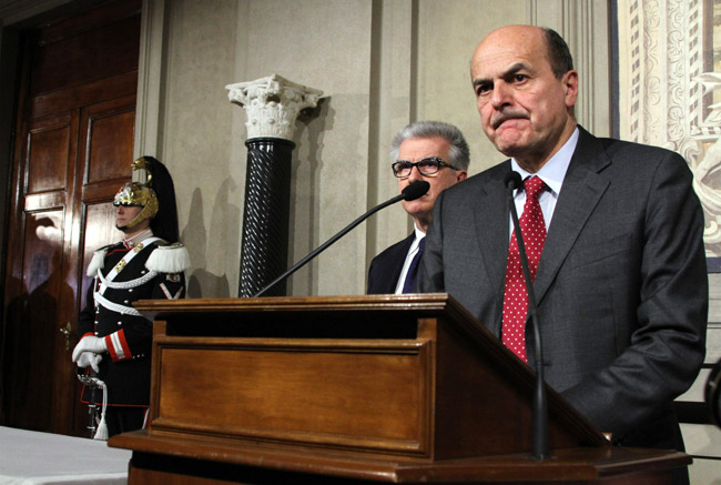 nuovo governo 2013 bersani