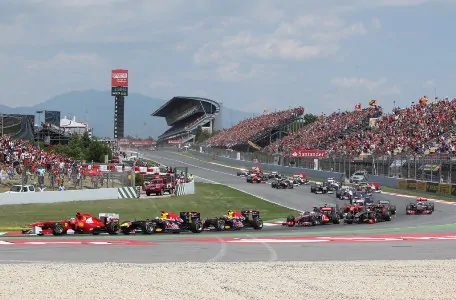 Race Start Spanish Formula One GP 2011 1024x674