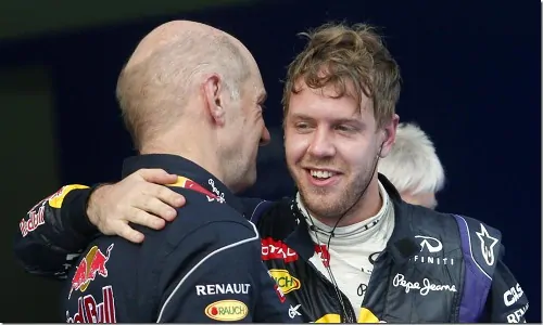 Vettel e Newey
