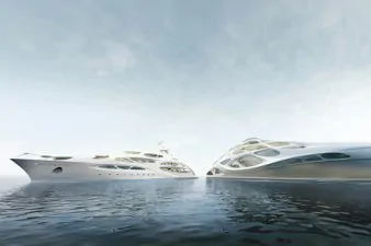dezeen Superyacht by Zaha Hadid for Blohm and Voss 3