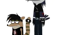 emo mordecai and rigby by iwilleatyou789