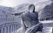 Sapporo Giappone scultura in neve