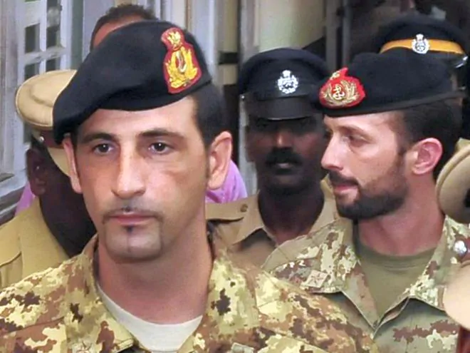 Massimiliano Latorre e Salvatore Girone