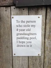 neighbor notes drown