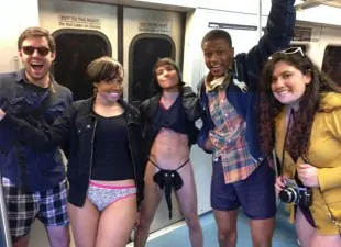 no pants subway ride 2014 10