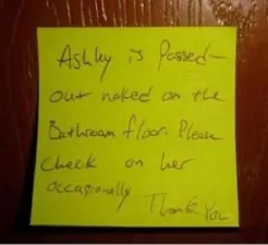 roommate notes 15