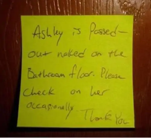 roommate notes 15