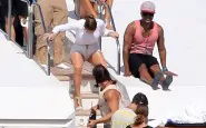 Jennifer Lopez Hot In White Shorts On A Yacht 27