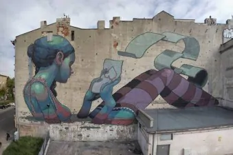 aryz street art barcellona