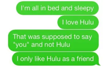 relationship autocorrect hulu
