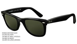 Ray ban wayfarer best sale dimensioni