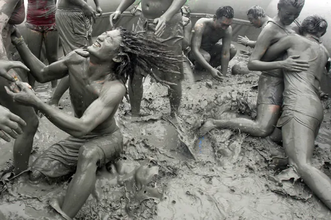 South Korea Mud Festival