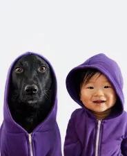 zoey jasper rescue dog baby portraits grace chon 2