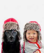 zoey jasper rescue dog baby portraits grace chon 9