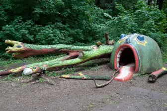 creepy playgrounds snake