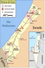 Quali sono i confini della Striscia di Gaza