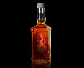 fabricas too young to drink campaign cautions alcohol during pregnancy designboom 04 e1410455045205