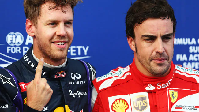 Vettel - alonso