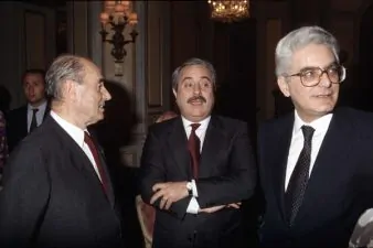 Mattarella e falcone