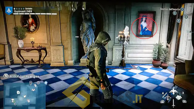 come risolvere enigma costellazioni assassin's creed unity