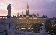 Austria Vienna Christmas Markets at night SML