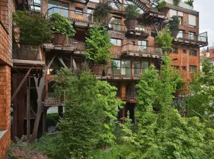 Edilizia sostenibile Urban Treehouse la Casa Foresta di Torino 700x520