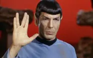 Spock performing Vulcan salute