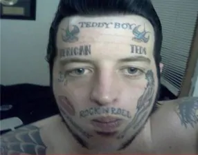tatuaggi viso assurdi13