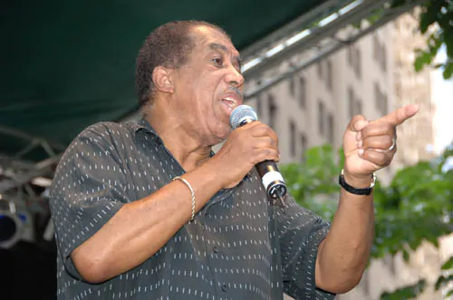 Ben E King Performing on the Final Day of the 2006 Summerfest