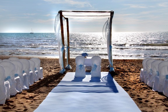 matrimonio in riva al mare