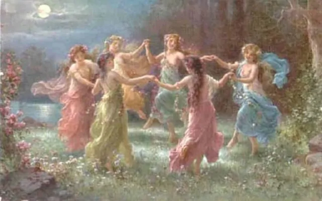 fairies dancing hans zatzka