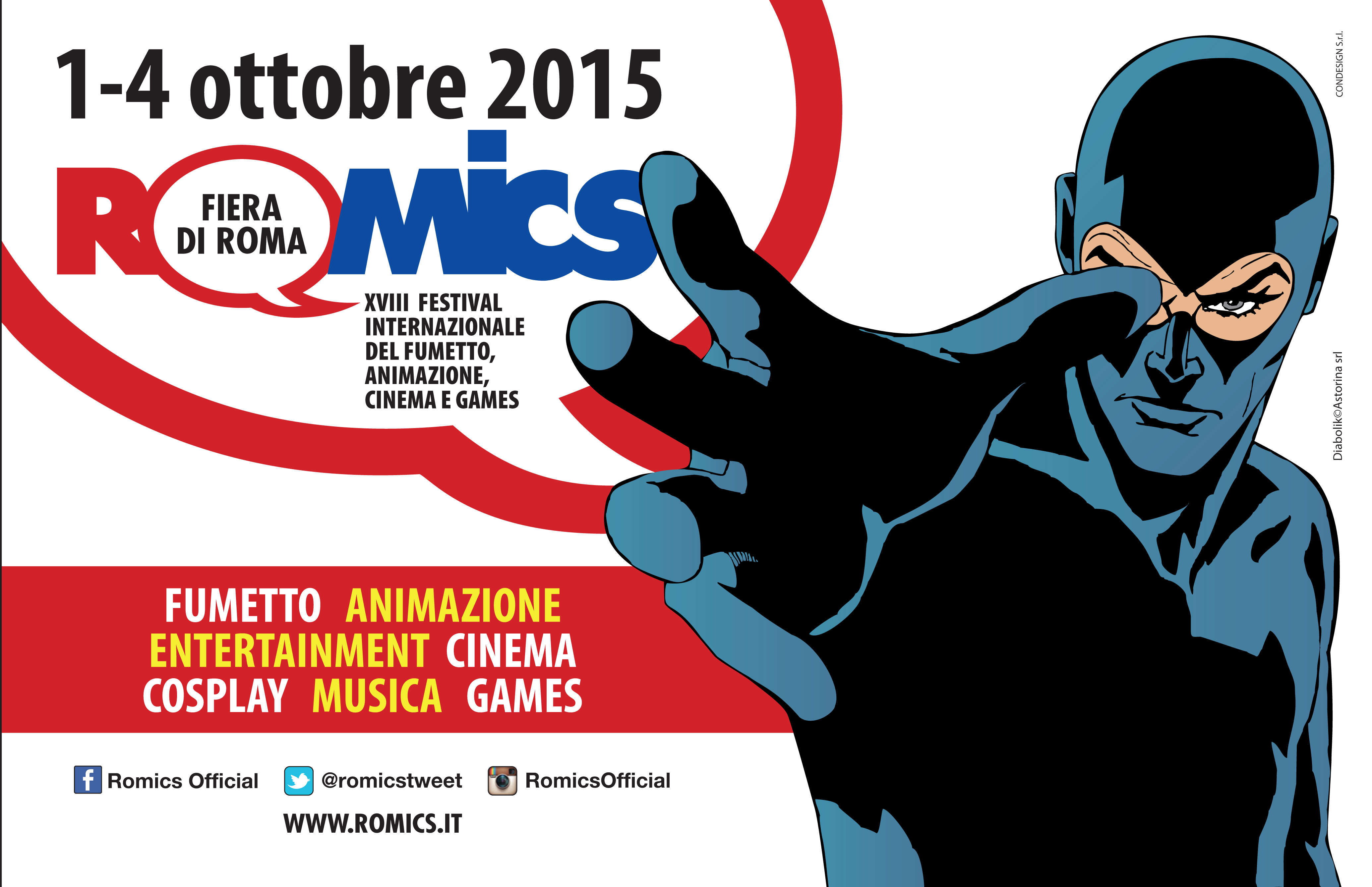 Romics manifesto diabolik