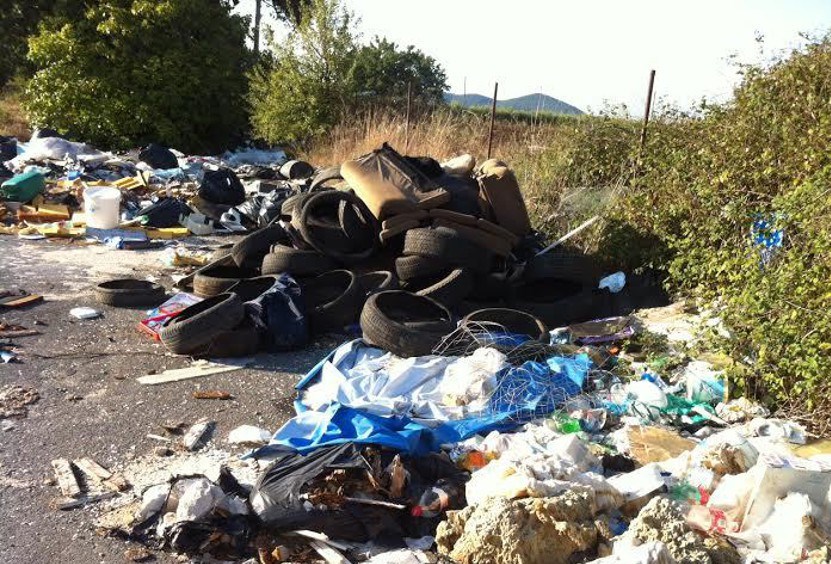 Valle Muricana e la piazzola della discarica