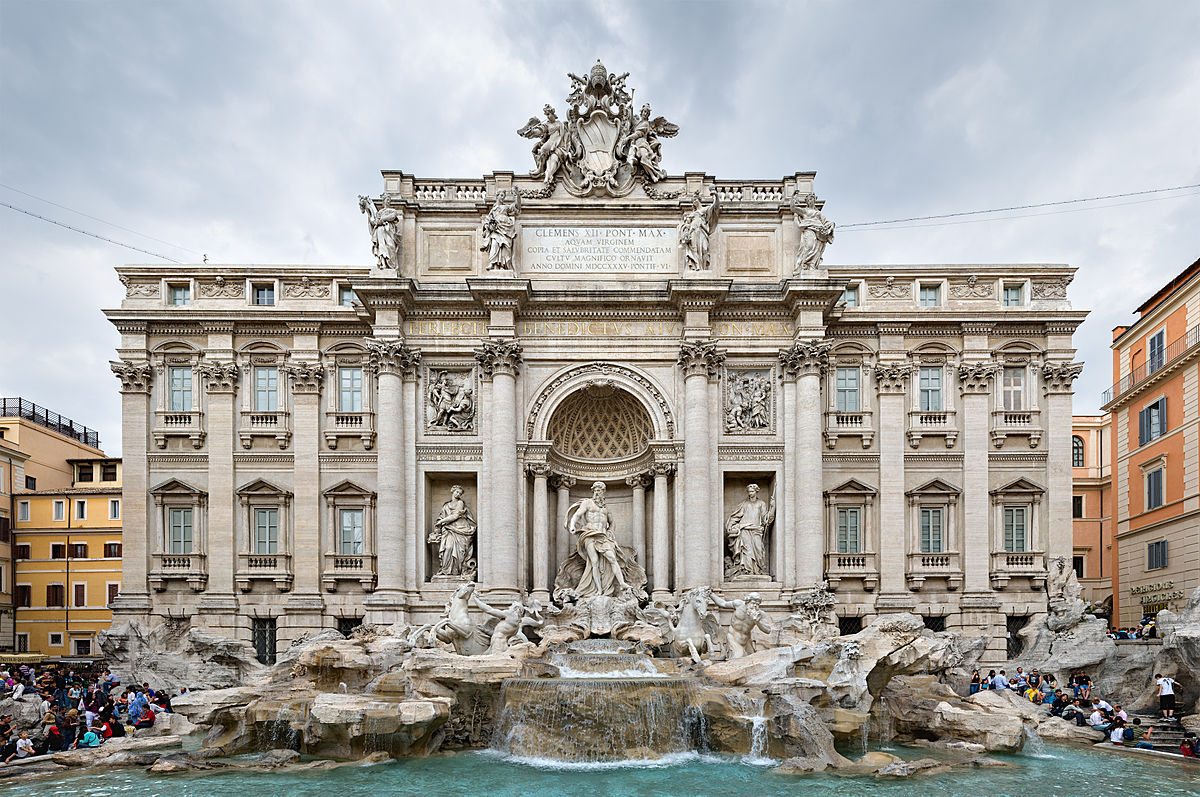 Riapertura della Fontana di Trevi