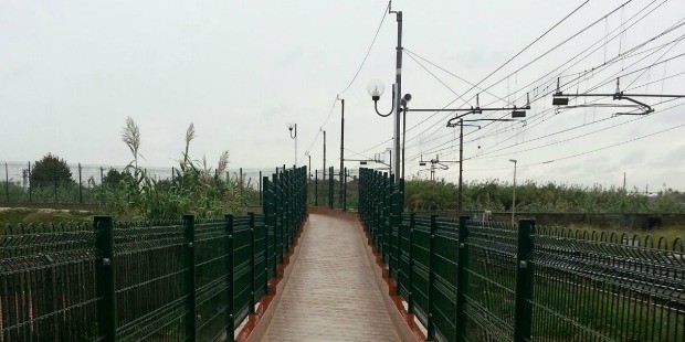 La stazione di Ponte Galeria ha un nuovo collegamento pedonale La stazione di Ponte Galeria ha un nuovo collegamento pedonale