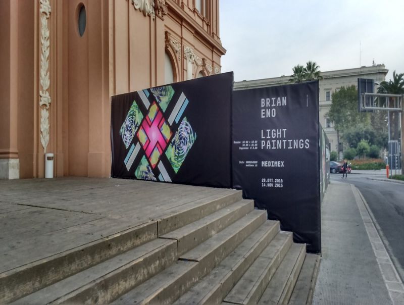 Finita la mostra di Bian Eno a Bari Finita la mostra di Bian Eno a Bari