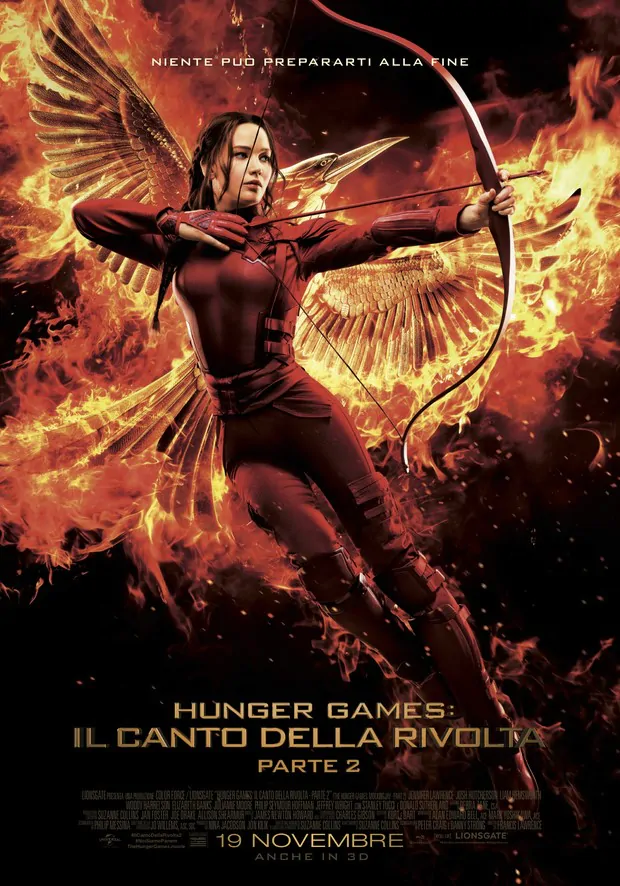 hunger games il canto della rivolta parte 2 prima clip poster italiano finale e cover ew 1