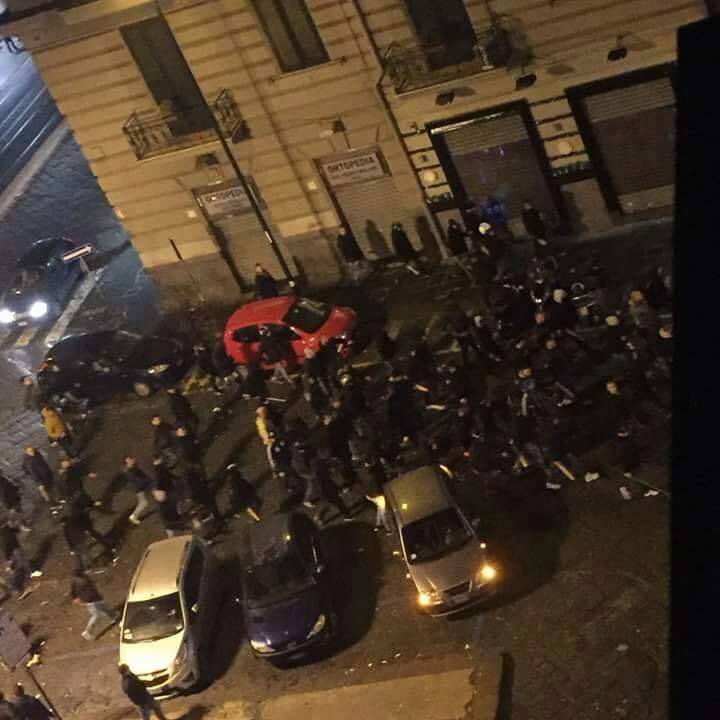 scontri Napoli